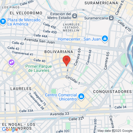 Periodoncista Isabel Cristina Cataño map