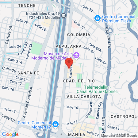 Alejandra Echeverri map