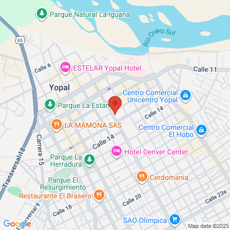 Dr Luis Alexander Granados map