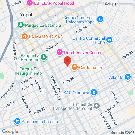 Bikefitting Yopal map