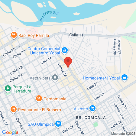 Clinica Orthophos map