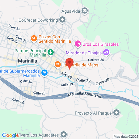 Solarium Marinilla map