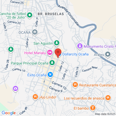 Dr Carlos Perea Velásquez map