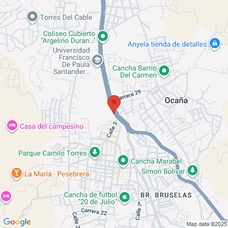 Fabio Quintero Psiquiatra Ocaña map