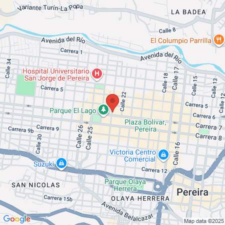 Eje Dental Pereira map