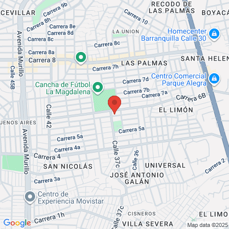 Pets Membership Amv Barranquilla map