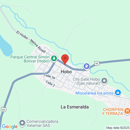 Almacen Veterinario La Hondina map