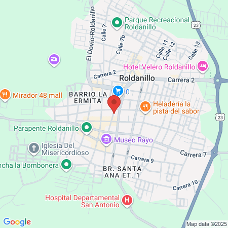 Urgencias Hospital Francineth Sanchez Hurtado De Vijes map