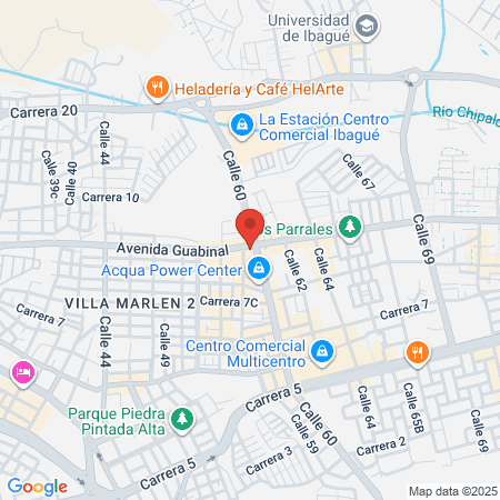 Savage Box Ibagué map