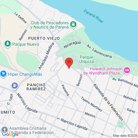 Up Centro De Entrenamiento map