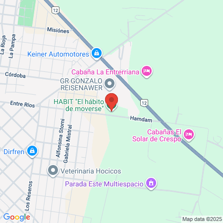 Move On Gimnasio map