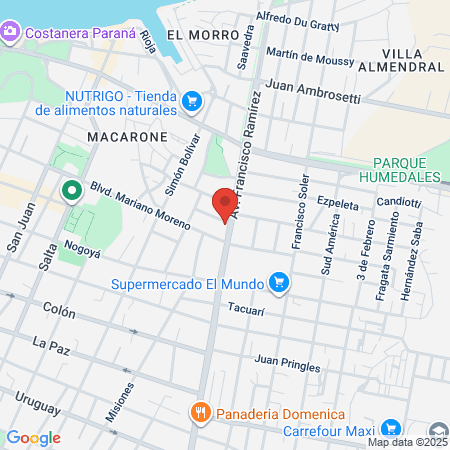 Gimnasio Entrenarte map