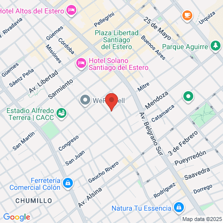 Cic Consultorios Integrales Congreso map