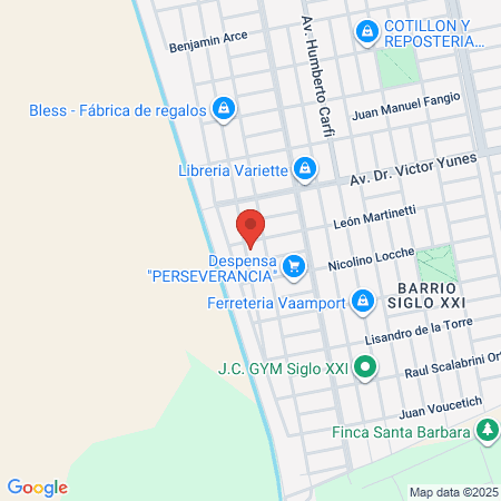 Frias Luis Walter Dr map