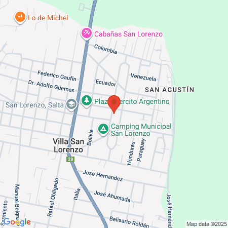 Club Social Y Deportivo Las Costas map