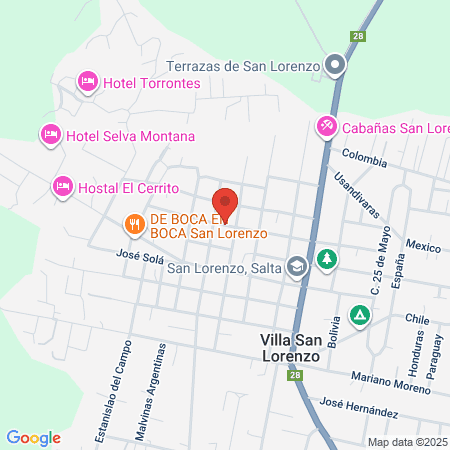 Centro Medico 20 De Febrero map