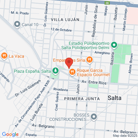 Instituto Paterson map