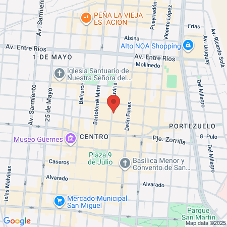 Dr Cesar Roque Jorge map