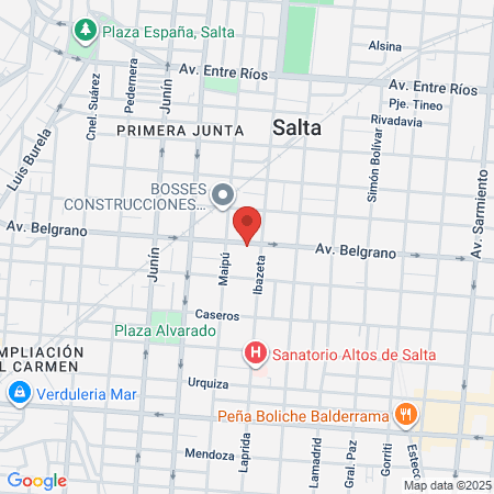 Dra Galvez map