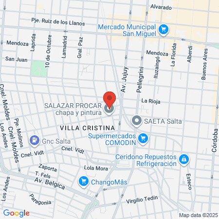 Servicios Veterinarios Dr Can map