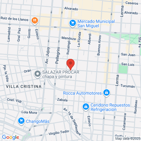 Dr Gustavo Torres map