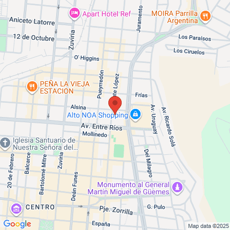 Dr Pierre Dousset map