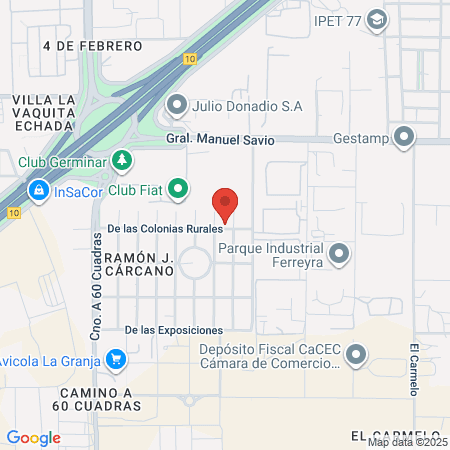 Barbería Carrara map