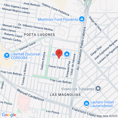 Barbería Pabellón map