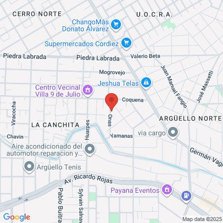 Barbershop Del Barrio map