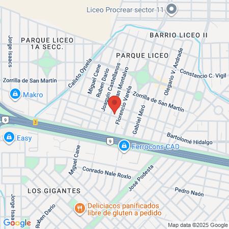 Cut Barbershop Villa Dolores map