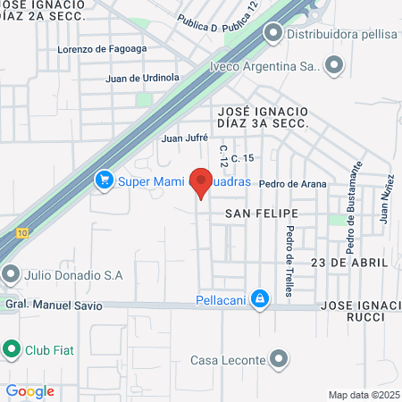 Barbería Lautaro map