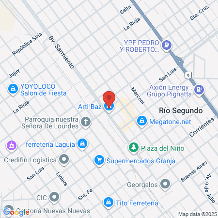 Barbería map