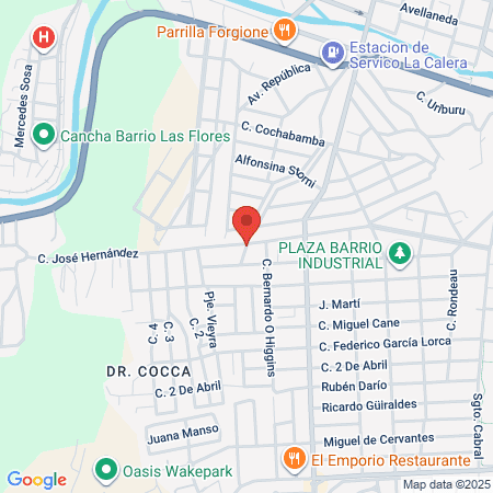 Gentlemens Barbershop map