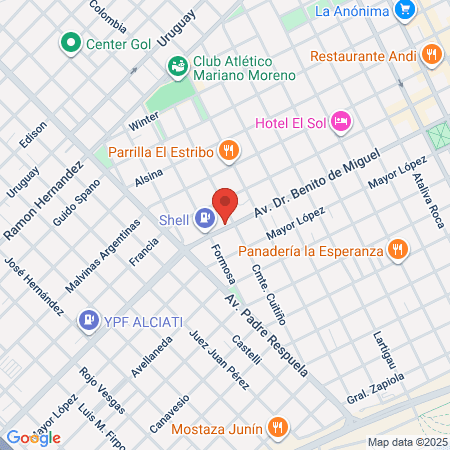 Omar Lencina Traumatología And Medicina Deportiva map