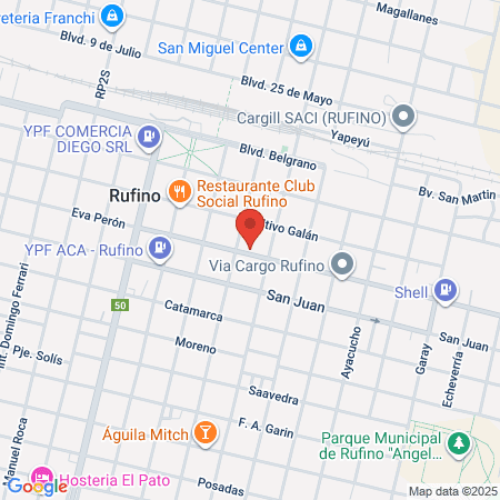 Unidad Medica Renal Rufino Srl map