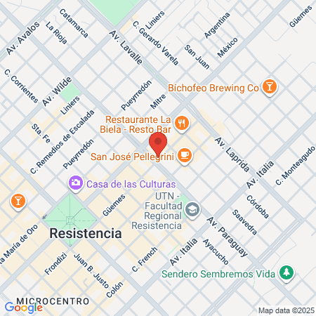 Nuevo Hospital Pediátrico map