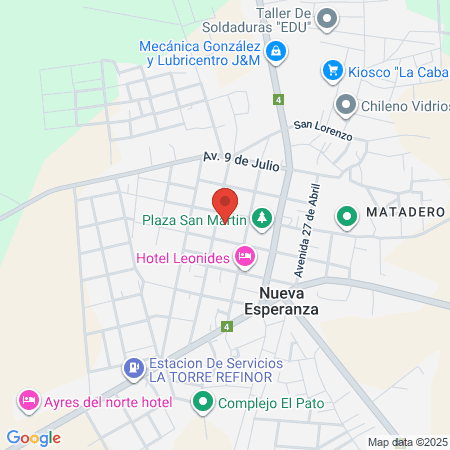 Dr Lisandro Jauregui map