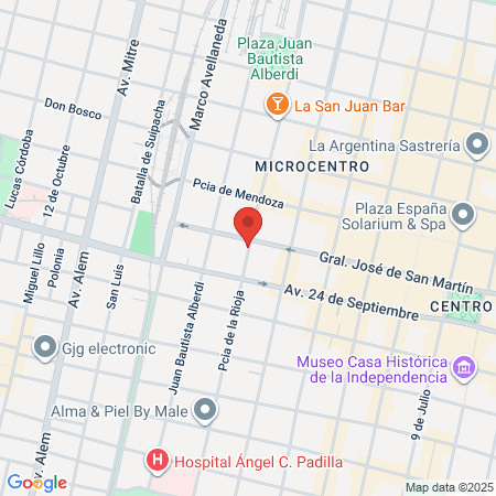 Clinica Colombres map