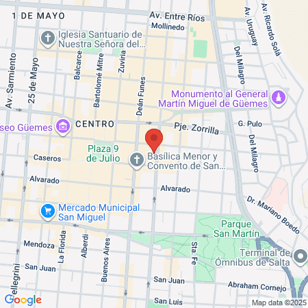 Valentina Salon Beuty map