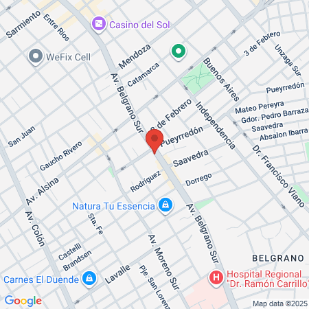 La Pelu Q Quería map