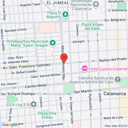Cámara De Peluqueros Y Peinadores De Catamarca map