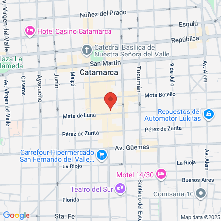 Corte Del Fundador map