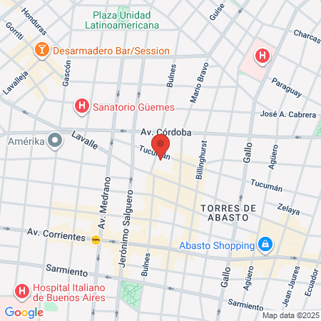Gimnasio Pucará map