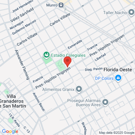 Estacionamiento Sport Club map