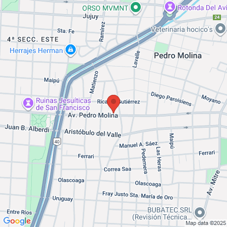 Gimnasio Sportfit map