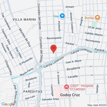 Sarāna Bienestar map