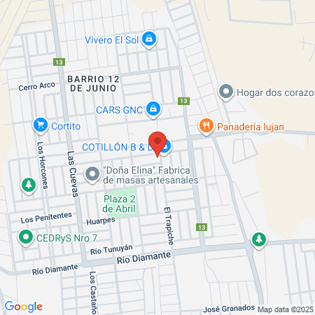 Central Entrenamiento map