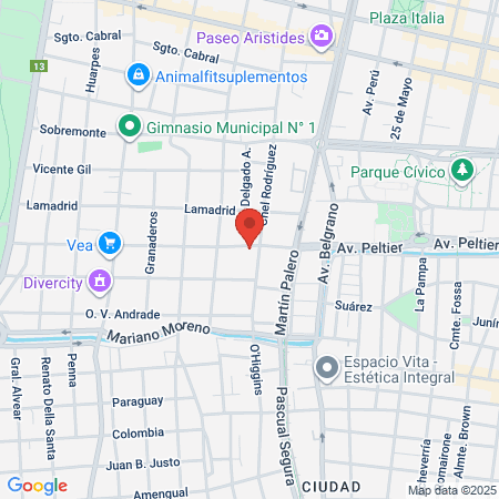 Boxingclub Guaymallen map