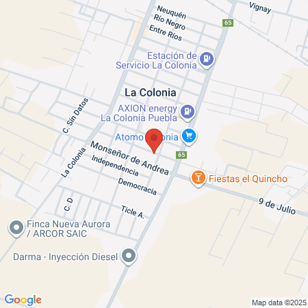 Gimnasio Full Fitness map