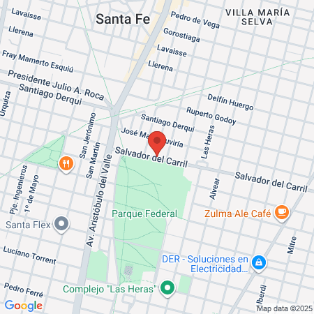 La Barberia Ayrton map